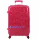 【葳爾登】25吋DISNEY米奇mickey迪士尼硬殼旅行箱TSA行李箱PC鏡面登機箱25吋5038紅色