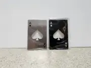 Ace Of Spades Playing Card Bottle Openers Metal 2 Pack