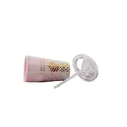 Travel Cup Mug Double Plasti Smoothie Plastic Drink Cup Iced Coffee Juice With Straw Liquid Beaker Lid Party