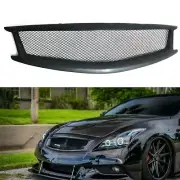 Car Front Bumper Grille Grill For Infiniti G G37 Nissan Skyline 2008-2013 2 Door