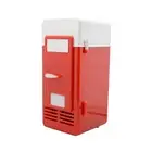 Car Portable Mini Fridge Dual Modes Traveling USB Drink Cans Refrigerator
