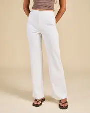 [Ava And Ever] Ava And Ever Women's Davey Pants in Cream Size 10 10 Cream