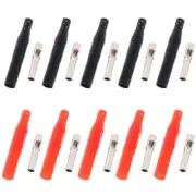 10x Insulated Female Banana Plug Connectors Wire Solder Connector Solder Type