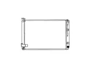 Radiator For 07-09 Lexus RX350 TS51Z7 Plastic and Aluminum Construction (for: Lexus)