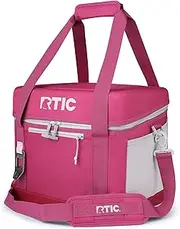 RTIC 15 Can Everyday Cooler, Soft Sided Portable Insulated Cooling for Lunch, Beach, Drink, Beverage, Travel, Camping, Picnic, for Men and Women