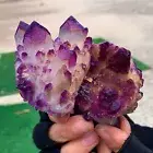 247G New Find purple PhantomQuartz Crystal Cluster MineralSpecimen