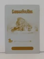 Topps Garbage Pail Kids Printing Plate 12a BATH TYMON 2014 SERIES 1