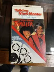 NIB unused 1984 Michael Jackson's Thriller Talking View Master 3D Cartridges