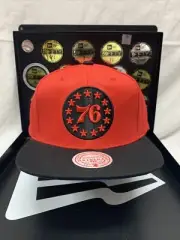 Philadelphia 76ers Mitchell & Ness “NBA Reload 2.0 Collection” SnapBack Hat