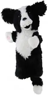 Border Collie Dog Hand Puppet