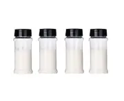 24pcs Plastic Spice Bottles Jars Containers Shaker Lid Empty Bottle 100ML