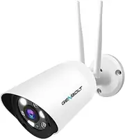 [2.4/5GHz] Outdoor WiFi Security Camera - GENBOLT Floodlight Wireless Home Surveillance CCTV IP Camera Waterproof,2-Way Audio with 110° Super Wide View, Humanoid Alarm