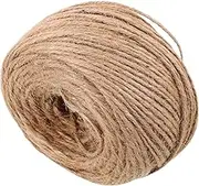 Operitacx Natural Jute Twine Strong Rope String for Gardening Crafting and Wrapping Versatile Decoration Material for DIY Projects and Floristry