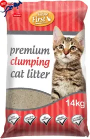 Organic Clumping Cat Litter 14kg | Odor Control & Easy Cleaning
