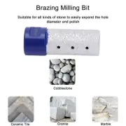 Dry Bit Thread Milling Cutter Straight Shank Brazed Aperture Polishi NY9