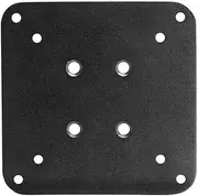 ARKON Mounts Square VESA 75 / VESA 100 Adapter Plate Industrial-Strength Aluminum VESA-Compatible Devices 4-Hole AMPS Compatible for TVs, Monitors, & Displays