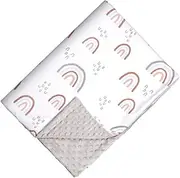 Beanie Blanket Plush Blankets Plush Blanket Newborn Comfort Blanket Decorative Blanket Lightweight Blankets Sleep Blanket Fuzzy Blanket Dots Blanket for Polyester