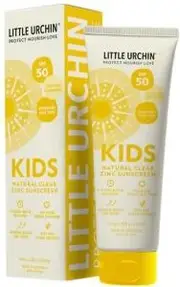LITTLE URCHIN NATURAL SUNSCRN ZINC CLEAR KIDS SPF 50 100G