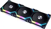 Lian Li Uni SL V2 120MM Computer Case Fan - 3 Pack - Black