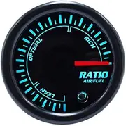 Oil Temperature Gauge Car Auto 12V 52mm 7 Color Universal Boost Water Temp Oil Pressure Voltmeter Air Fuel Ratio Tachometer RPM (Color : Air Fuel Ratio)