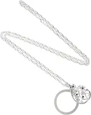 ERINGOGO Magnifying Glass Necklace for Reading Stylish Magnifier Pendant Charm Unique Accessory Occasion Present for Friends Elegant Enhance Your
