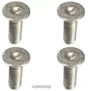 Flat Head Socket Cap Screw Allen 316 Stainless Steel #8-32 x 1-1/4" Qty 500