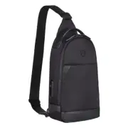 Victorinox ALOX NERO Sling Shoulder Bag Black Men's 611808 w/Multi Tool Handle