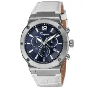 Salvatore Ferragamo F-80 SFEX00119 White Men's Watch New + Box & Paper's