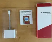 SD CARD READER SUPPORTS SD/MICRO SD/USB DEVICES BRAND NEW