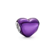 Hot Purple Series Charm Beads Pendant Dangle Fit Sterling Bracelet Jewelry A