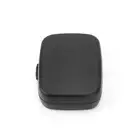Waterproof Portable Hearing Aid Case Protective Storage Box for Travel Black