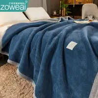 在飛比找樂天市場購物網優惠-毛毯被子春秋珊瑚法蘭絨床上用鋪床墊冬季加厚加絨蓋毯子冬天單人