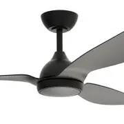 FanForce Revo 48" ABS 3 Blade WiFi Smart DC Ceiling Fan with Remote Control