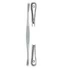 Set of 3 UNNA Comedone Extractors, Double Ended, Spoon Ends, 5.5", Premium