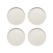 Ecology Domus Set of 4 Side Plates Ecru