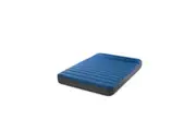 Intex Full Dura-Beam TPU Pillow Inflatable Mat w USB150 Pump 191x137cm Blue