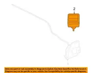 FORD OEM Keyless Entry-Key Fob Remote Transmitter 8S4Z15K601A
