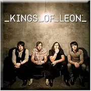 [Kings of Leon] Fridge Magnet Band Photo Official 76mm x 76mm One Size