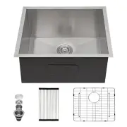 Sarlai 10"x18"x8" Undermount Bar Prep RV Small Kitchen Sink