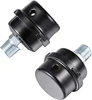 ZHONG AN 2PCS 1/2"PT 20mm Air Compressor Silencer Filter, Metal Intake Filter Sound Muffler, Replacement Parts