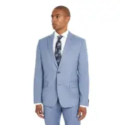 Ben Sherman Men's Skinny-Fit Stretch Suit Jacket (Blue, 40S)