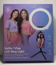 Dixie & Charli - Selfie / Vlog LED Circle Ring Light with Table Stand