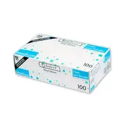 Sofeel Vinyl Low Powder Gloves 4.5g Medium Clear 100 Box x10
