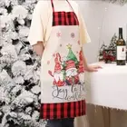 Waterproof Christmas Apron Oil-proof Chef Apron Christmas Gift