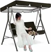 Spare Wave for Swing Chair, Waterproof Upper Cover with UV Protection for Outdoor Patio Hammock, Lasting Jardly Parasol