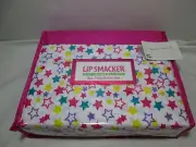 Lip Smacker Best Flavor Forever STARS Twin Sheet Set ~ Red, Purple, Teal Yellow