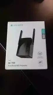 WiFi Range Extender - 750Mbps WiFi Repeater Wireless Signal Booster, 2.4 & 5GHz