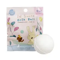 在飛比找松果購物優惠-Le Sucre 法國兔 公仔 沐浴球 肥皂香氛 泡澡劑 入