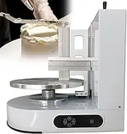 Electric Cake Cream Spreader for 4-12 Inch Cakes, Automatic Birthday Cake Coating Machine, Smooth Cake Icing Tool with 304 Stainless Steel Spatula and LCD Display