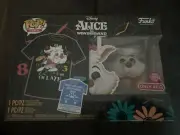 Funko Pop! Tees Disney Alice in Wonderland Flocked Only at Target Size Medium